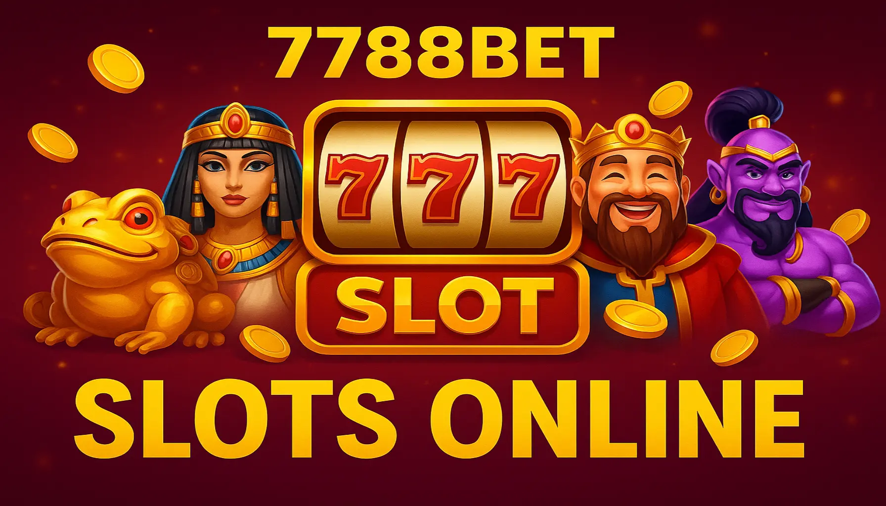 Explore o mundo das slot machines no 7788BET Casino